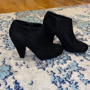 Black booties